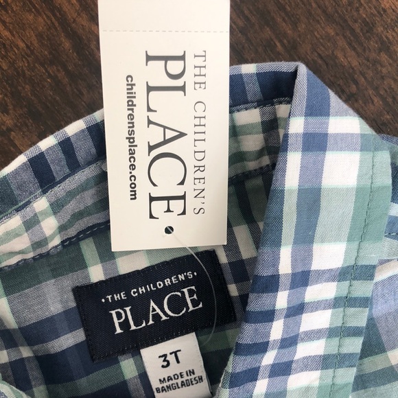childrens place boys 3T dress up shirt &  jeans - Picture 6 of 7